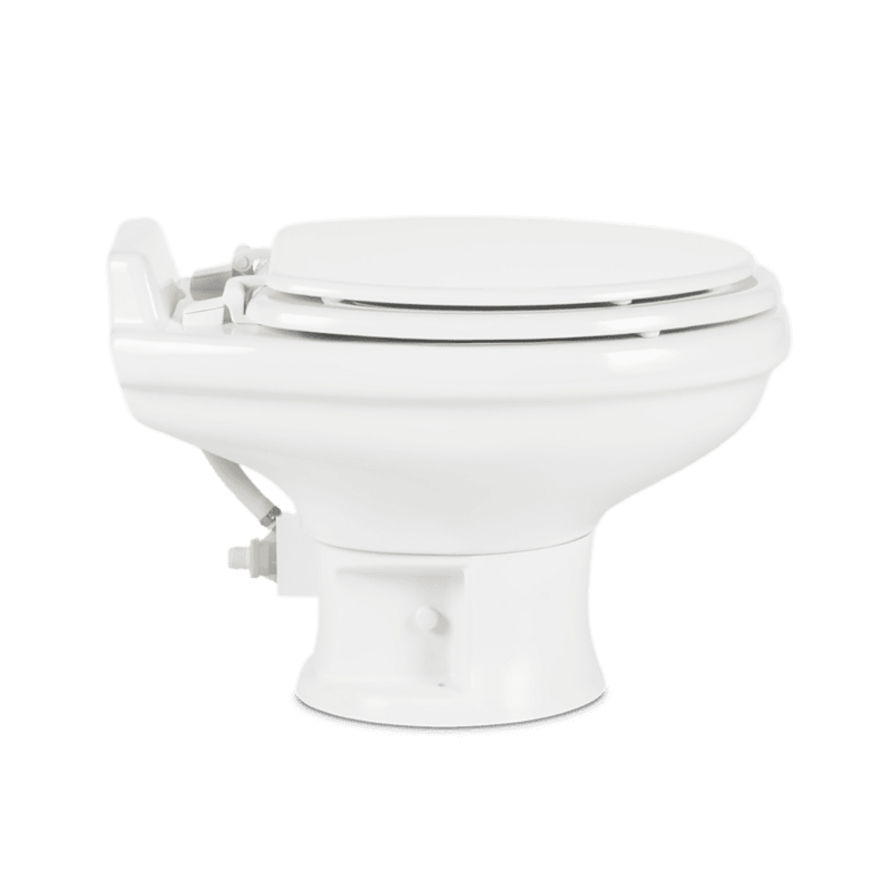 Dometic 302321681 RV Toilet Dometic , 321 Series, Permanent Ceramic Toilet, White – image 2