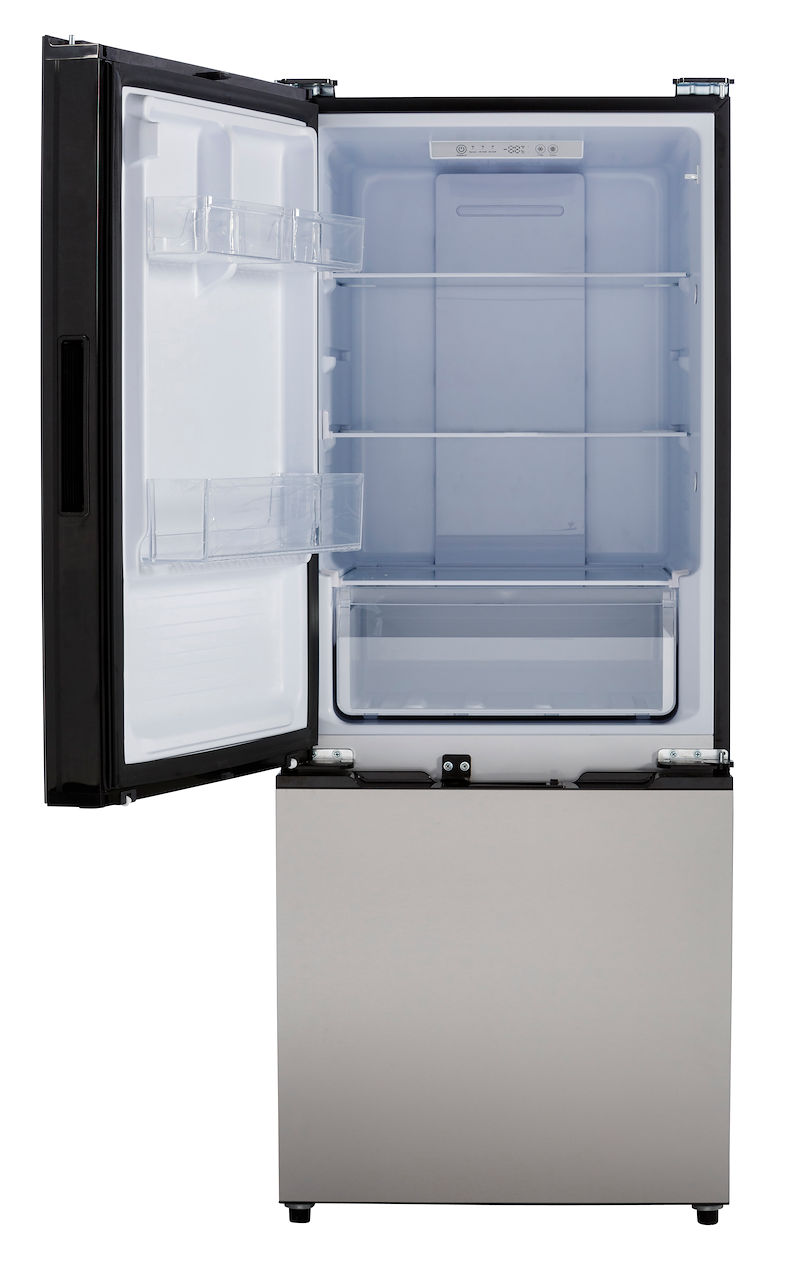 Invision 180-4562 12V RV Fridge 10.7 Cu Ft, Dual Swing Hinge, Stainless Steel – image 3