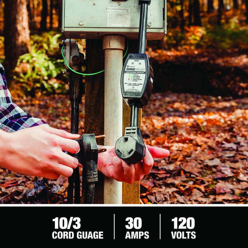 SouthWire Corp 44260 Surge Guard Portable RV Surge Protector, 30 Amp – image 3