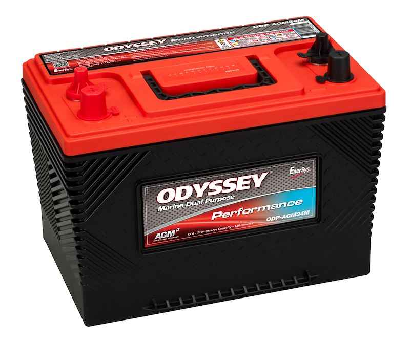 Odyssey Battery ODP-AGM34M Marine AGM Battery Odyssey Group 34 60Ah 710CCA – image 2