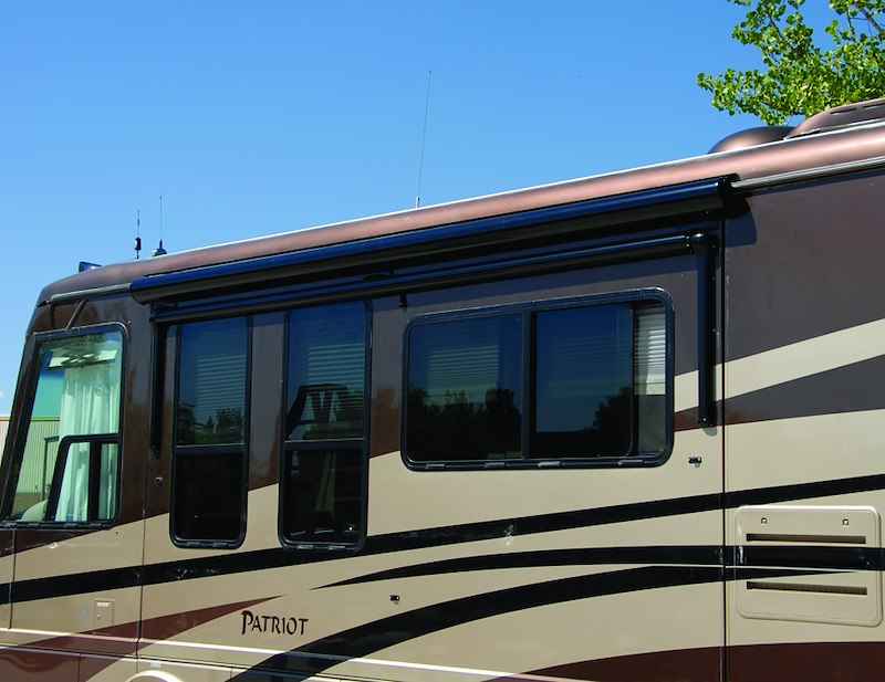 Carefree KC344AGJV42 RV Black Automatic RV Slide-Out Awning with 42-Inch Extension – image 1