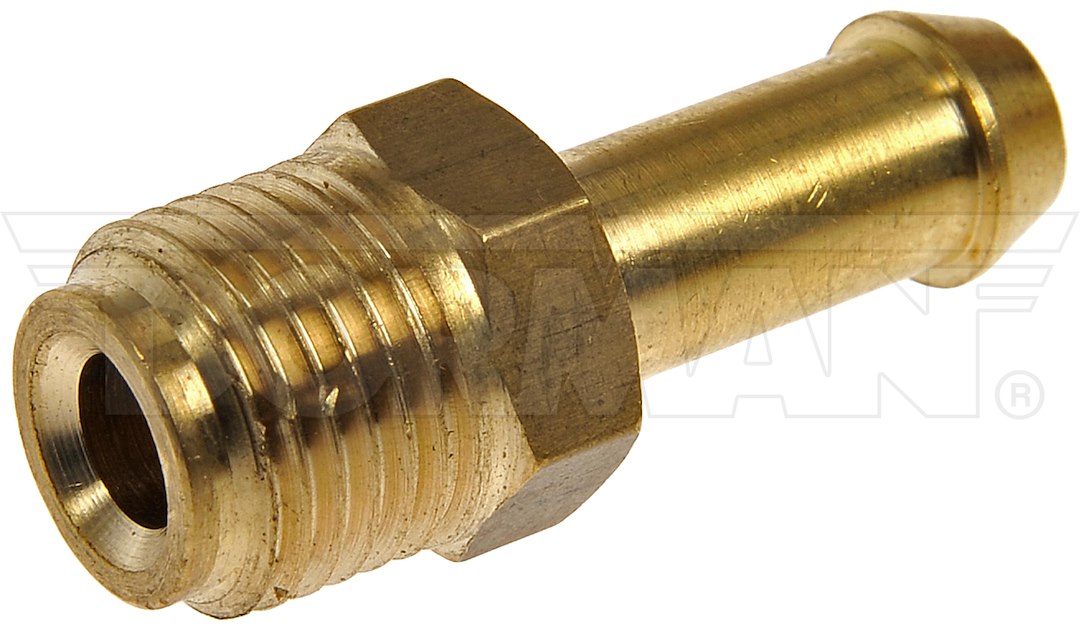 Dorman (OE Solutions) 785-400d Quarter-Inch Brass Fuel Hose Connector - image 1