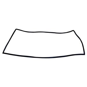 Crown Automotive 55235391AB Black Rubber Windshield Gasket Molding - image 3