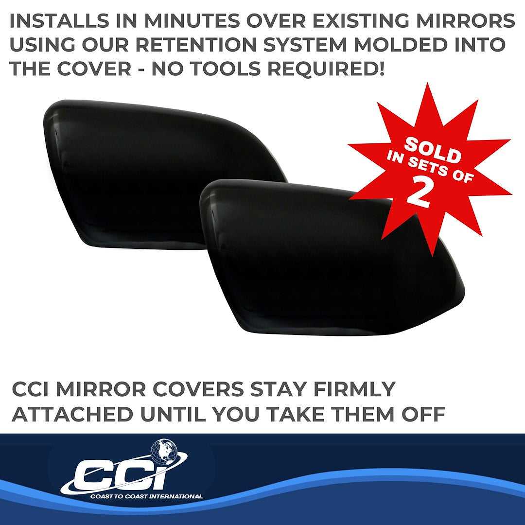 Coast To Coast MC67540BK Explorer Painted Upper Mirror Trim Set - image 3