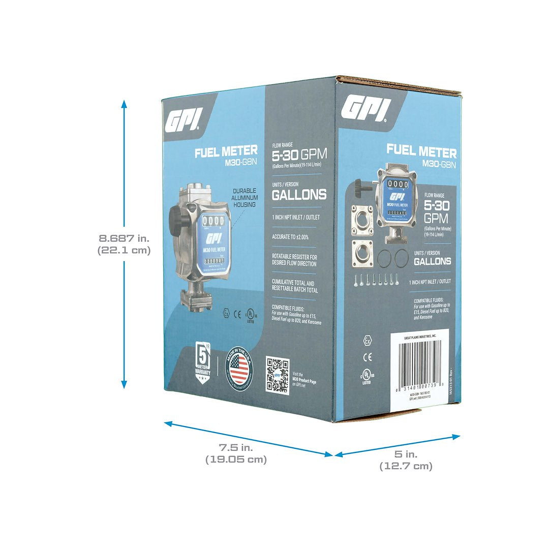 GPI 165100-01 Liquid Transfer Meter