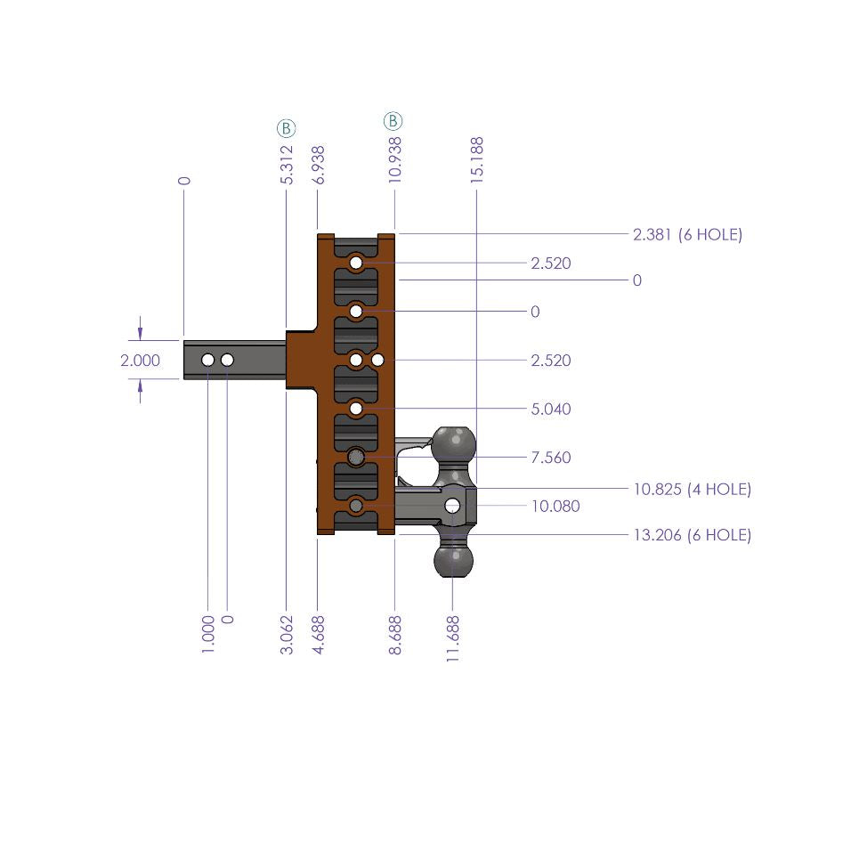 Gen-Y Hitch Gh-513 Trailer Hitch Ball Mount - image 8
