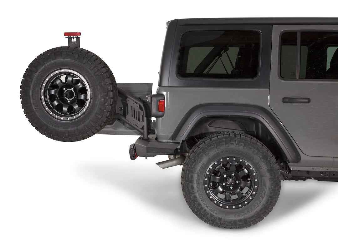 Warn Elite Rear Bumper Spare Tire Carrier - Up to 40 in – 102255