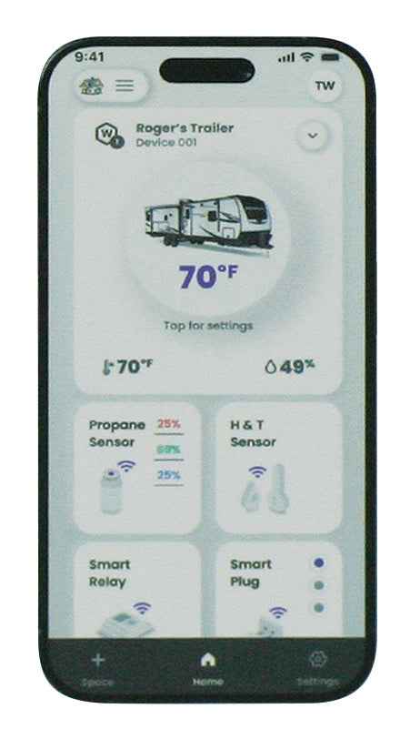 AP Products Bluetooth/Wi-Fi Wall Thermostat - AC/Furnace – 024-0020