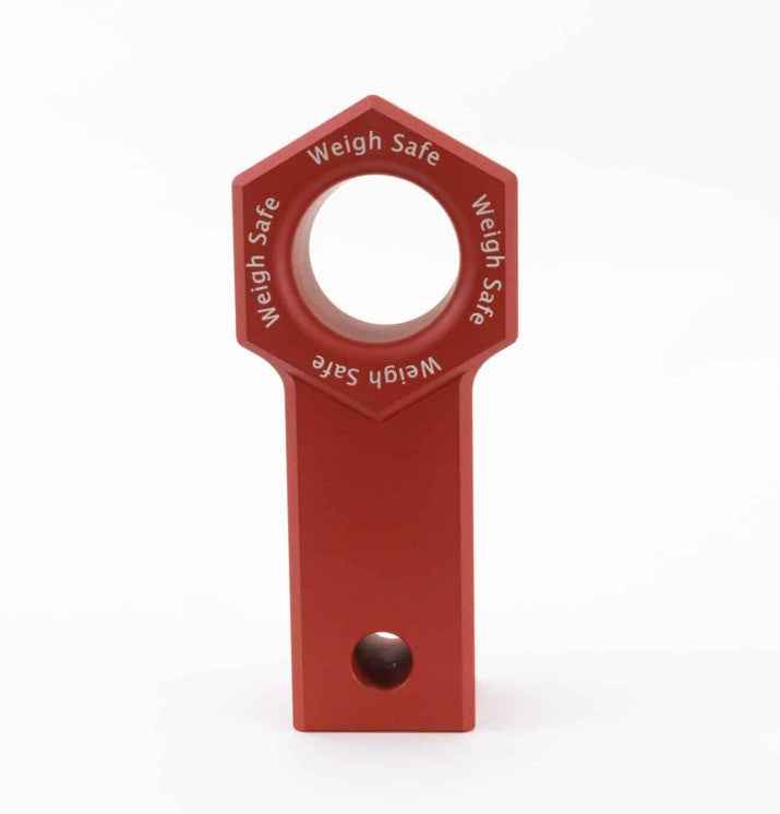 Weigh Safe Soft-Shackle Hitch Ring - 2 in, Red – WS-SS-CER-RED