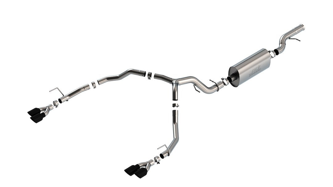 Borla 140858BC Tahoe 6.2L Touring Quad-Rear Cat-Back - image 1