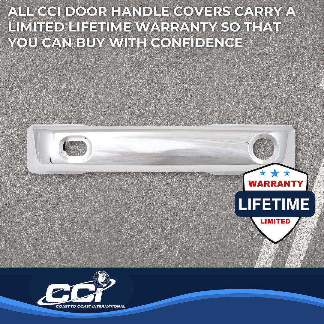 Coast To Coast DH68592S Ford Smart-Key Chrome Handle Overlay Kit - image 4