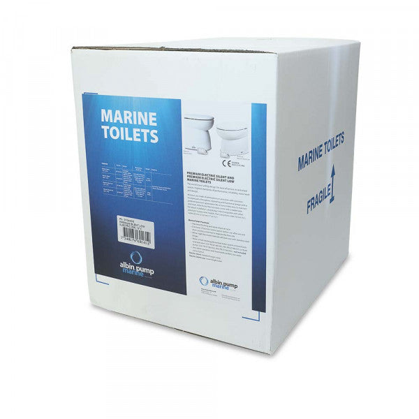 Albin 07-04-016 Premium Low Electric Marine Toilet, 12V - image 9