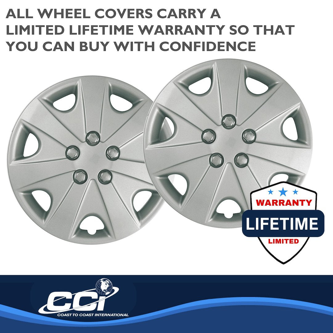 Coast To Coast 41415S Seven-Spoke Wheel-Cover Set for Accord - image 3