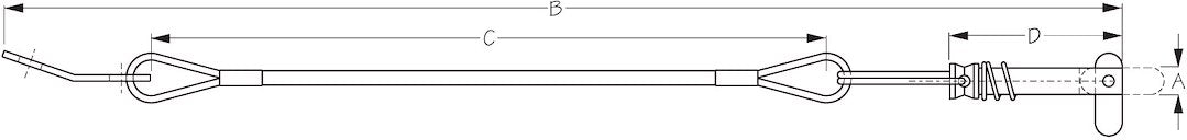 Sea Dog 299986-1 Toggle-Style Pin Assembly