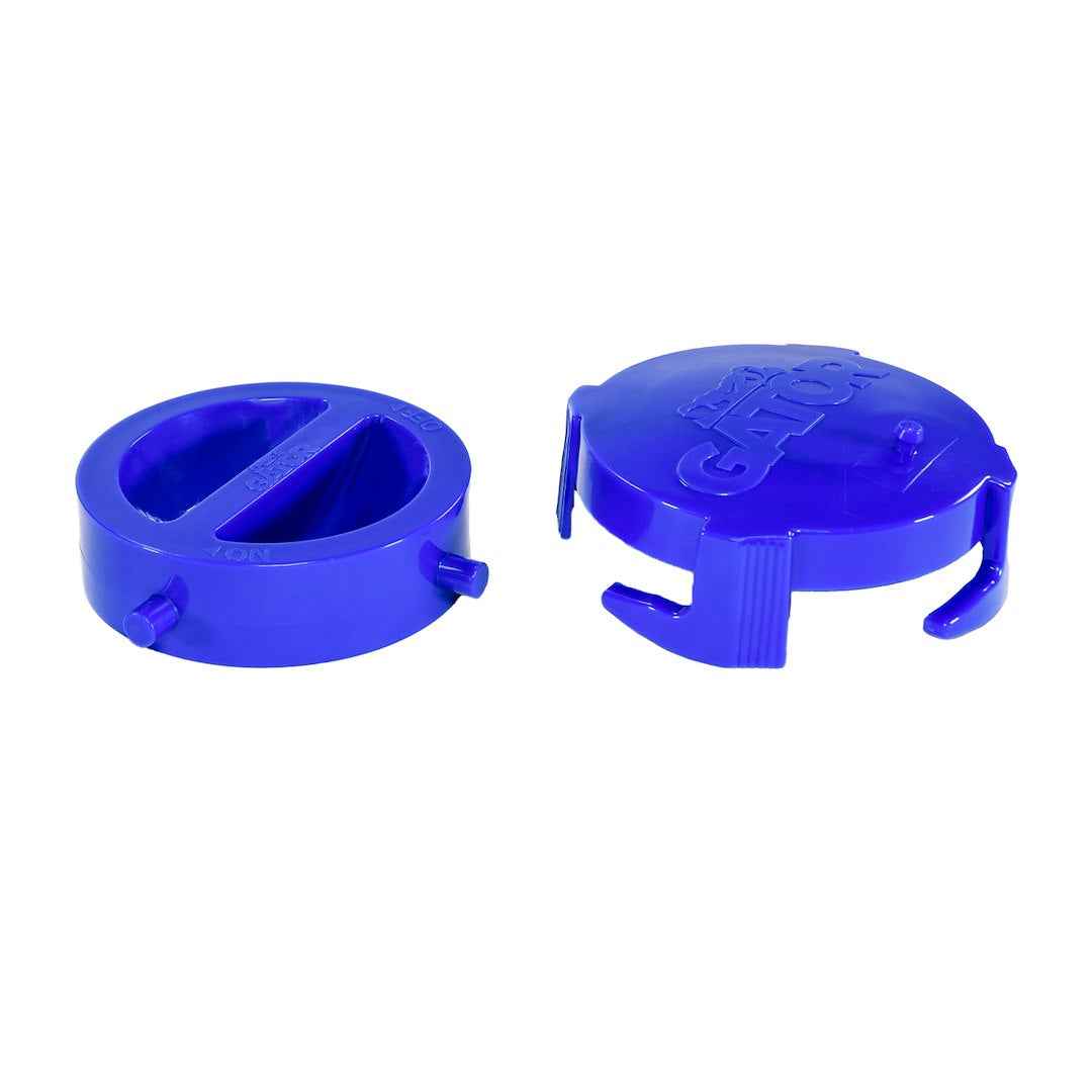 Duraflex 22191 Cobalt Blue 3.4-Inch Gator Bayonet Caps, Pair