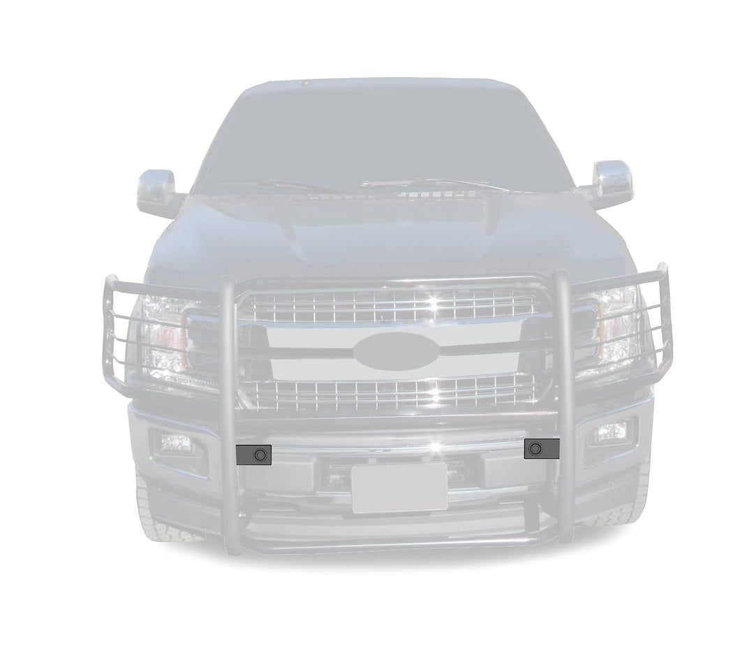 Black Horse Offroad GPS05B Steel Parking-Sensor Relocation Bracket Pair - image 4