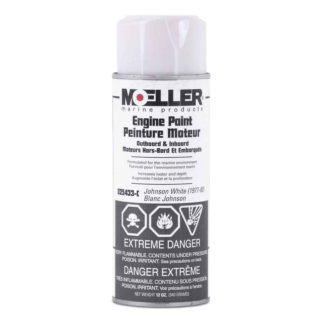 Sierra Marine Marine Series OMC White Engine Spray Paint, 12-Ounce – 025433C