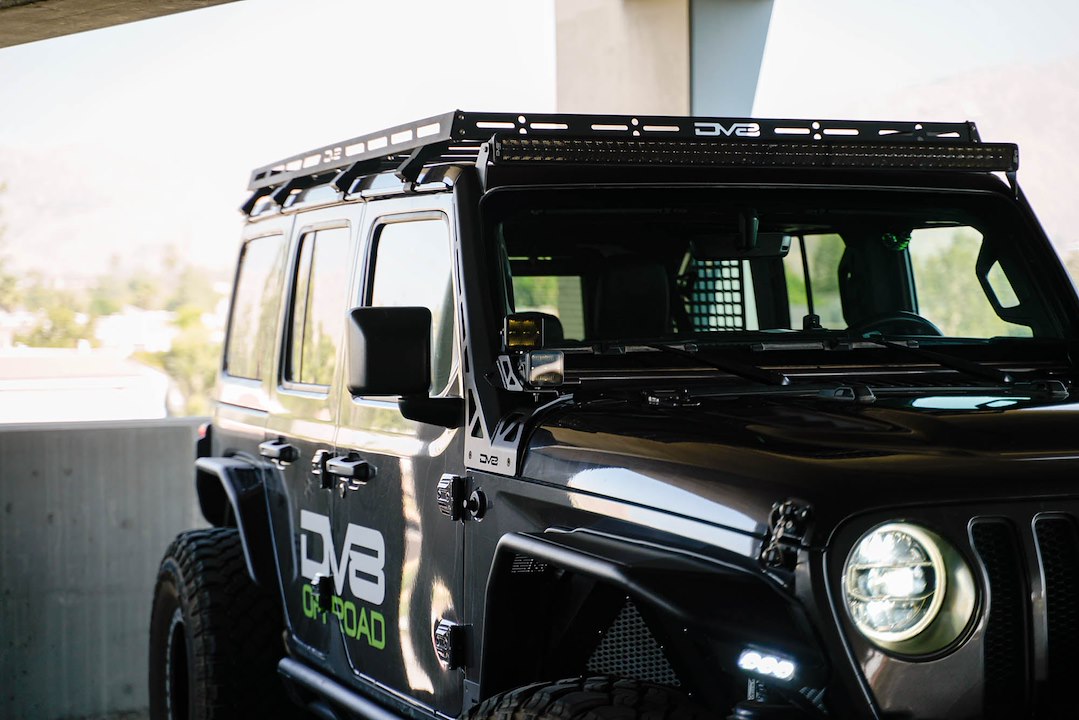 DV8 Offroad LBJL-11 Dual-Pod A-Pillar Brackets