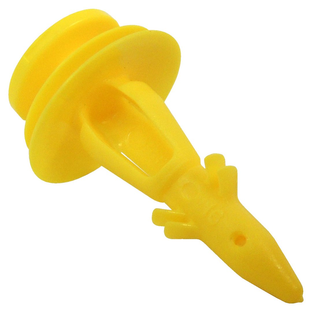 Crown Automotive 6502991 Yellow One-Piece Panel Pin, 17.7 mm Head - image 1