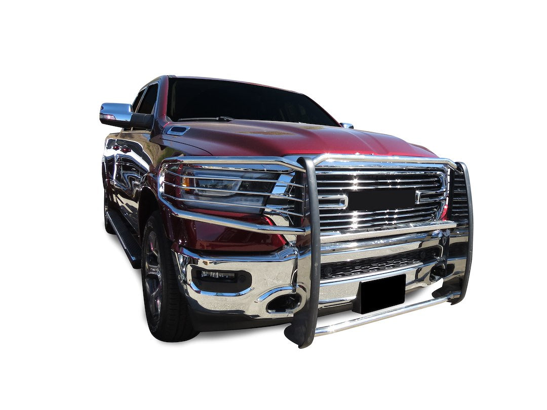 Black Horse Offroad 17DG111MSS Polished Stainless Ram Grille/Brush Guard - image 6