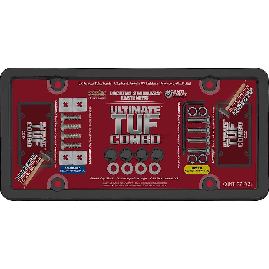 Cruiser License Plate Frame - Tuf Bubble Shield, Automotive – 62520