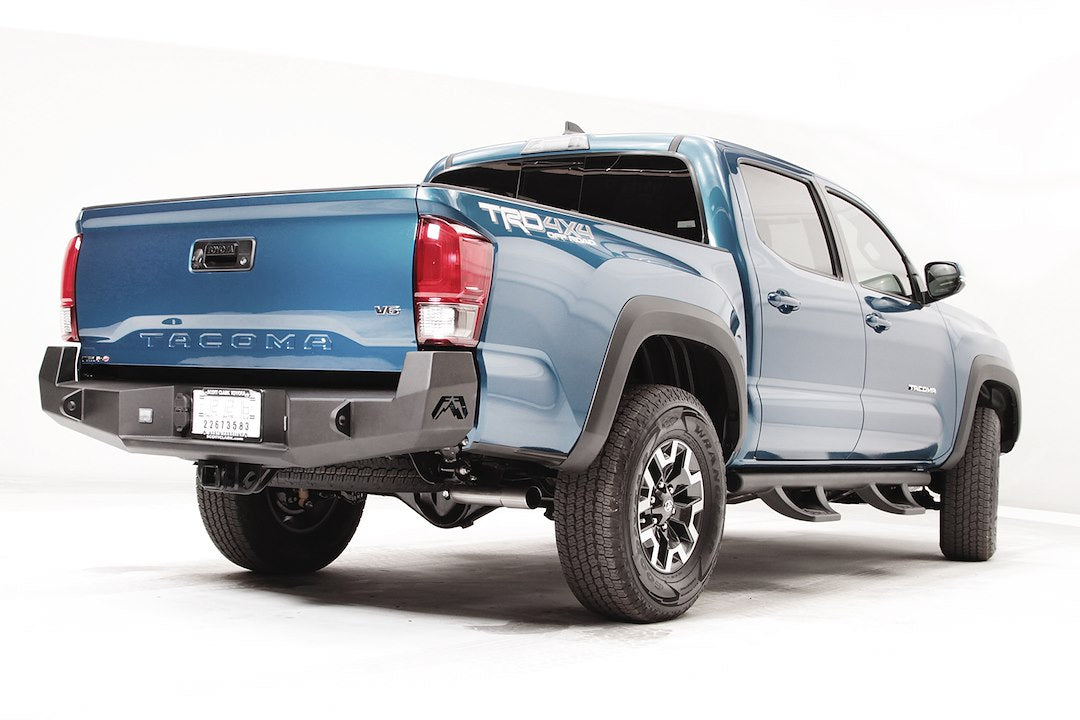 Fab Fours TT16-W3650-1 Tacoma Premium Sensor-Free Rear Bumper