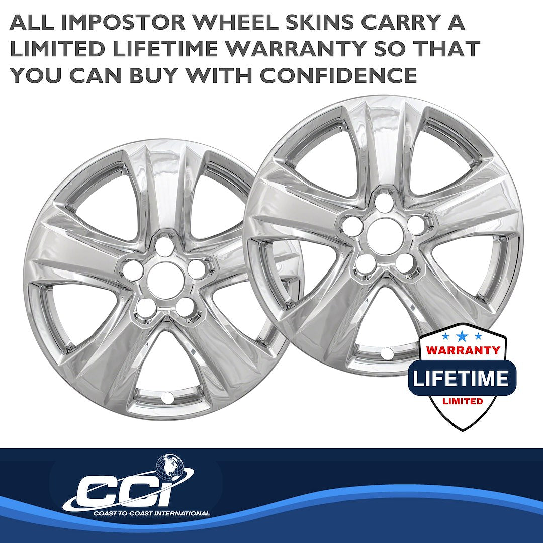 Coast To Coast IMP434X RAV4 XLE 17-Inch Chrome Skin Set - image 4