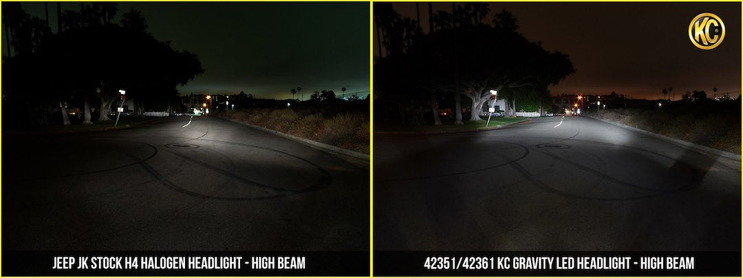 KC Hilites 42351 Gravity LED Headlamp Set