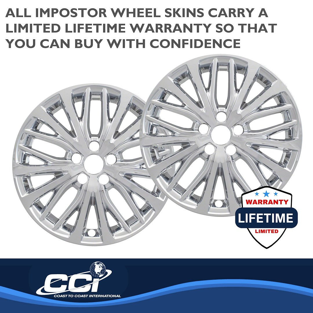 Coast To Coast IMP428X Camry 18-Inch Chrome Skin Set - image 4