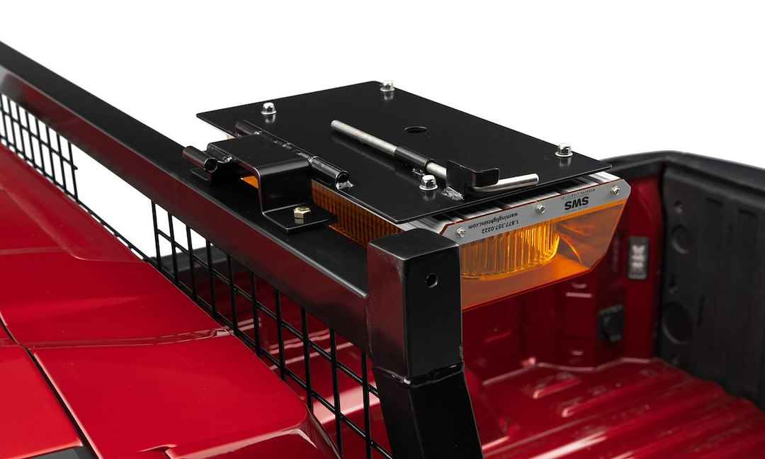 BackRack 91002RECF Fold-Down Rectangular Center Light Mount