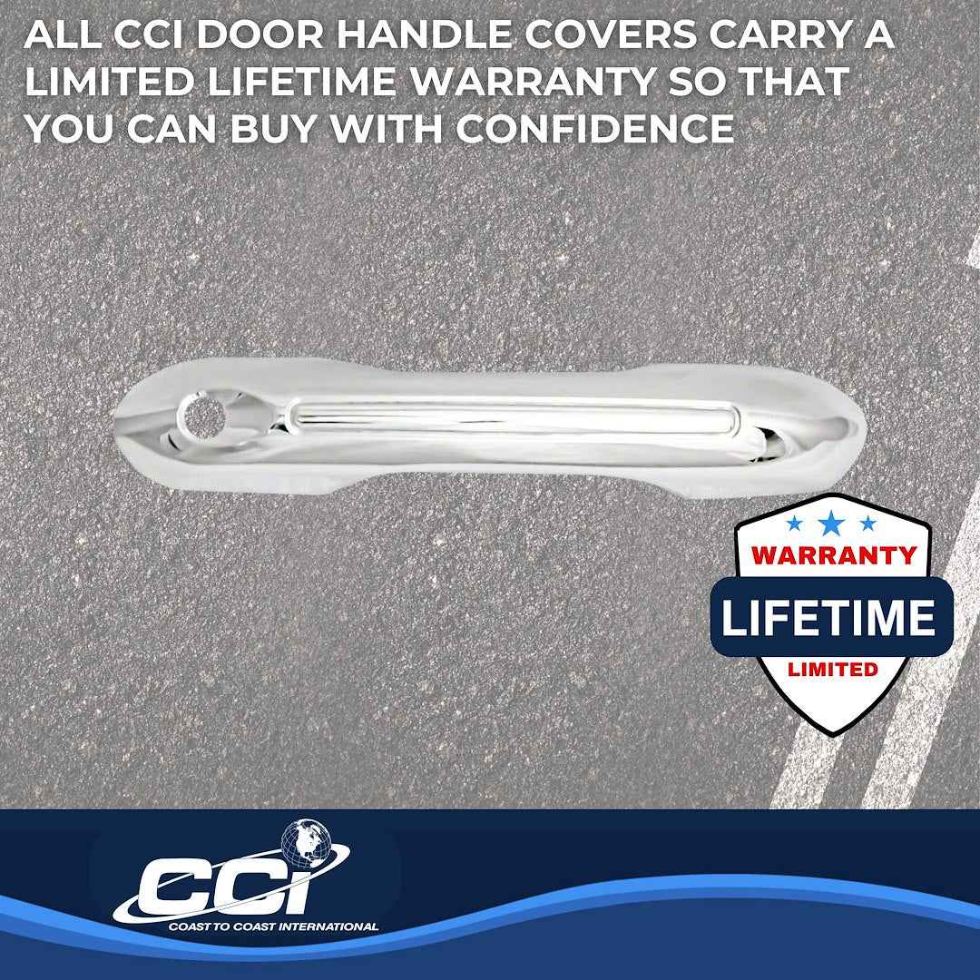 Coast To Coast DH68585B Explorer Chrome Driver-Keyhole Overlays