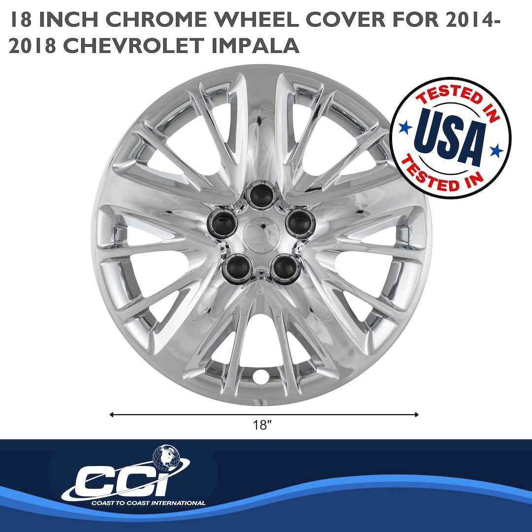 Coast To Coast 47218C Impala 18-Inch Chrome Wheel Trim Set