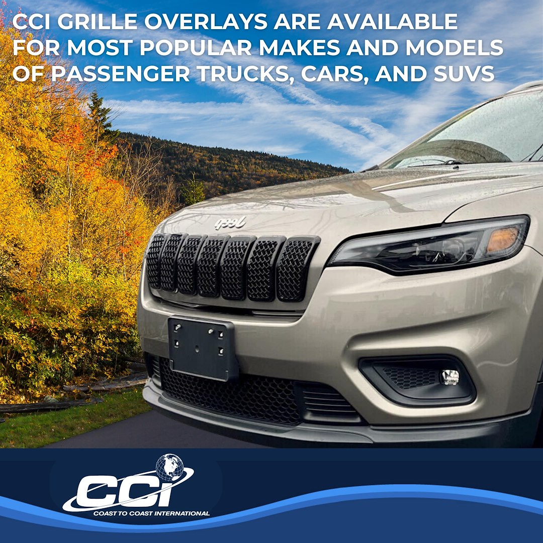 Coast To Coast GI485BLK Cherokee Gloss Mesh Grille Trim Kit - image 5