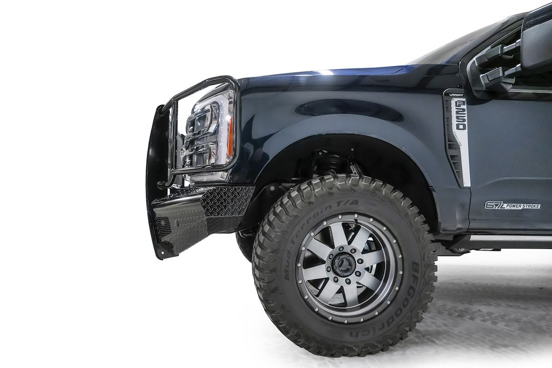 Fab Fours FS23-S5960-1 Front Bumper, Black Steel Series