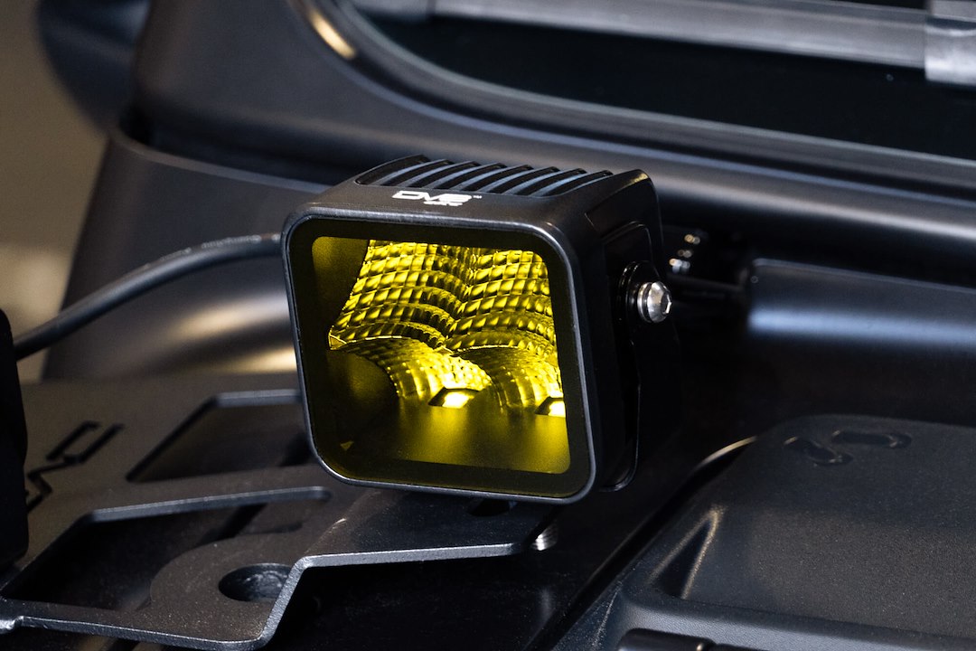 DV8 Offroad BE3EW40W-A Elite Amber Driving/Fog Pod