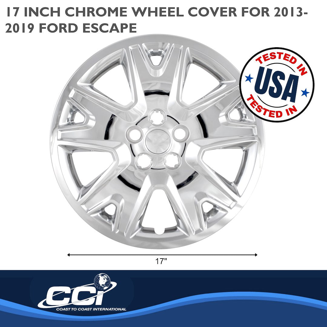 Coast To Coast 47117C Escape 17-Inch Chrome Cover Set - image 2