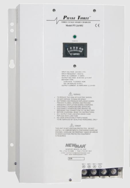 NewMar PT-24-95U Phase Three Smart Charger