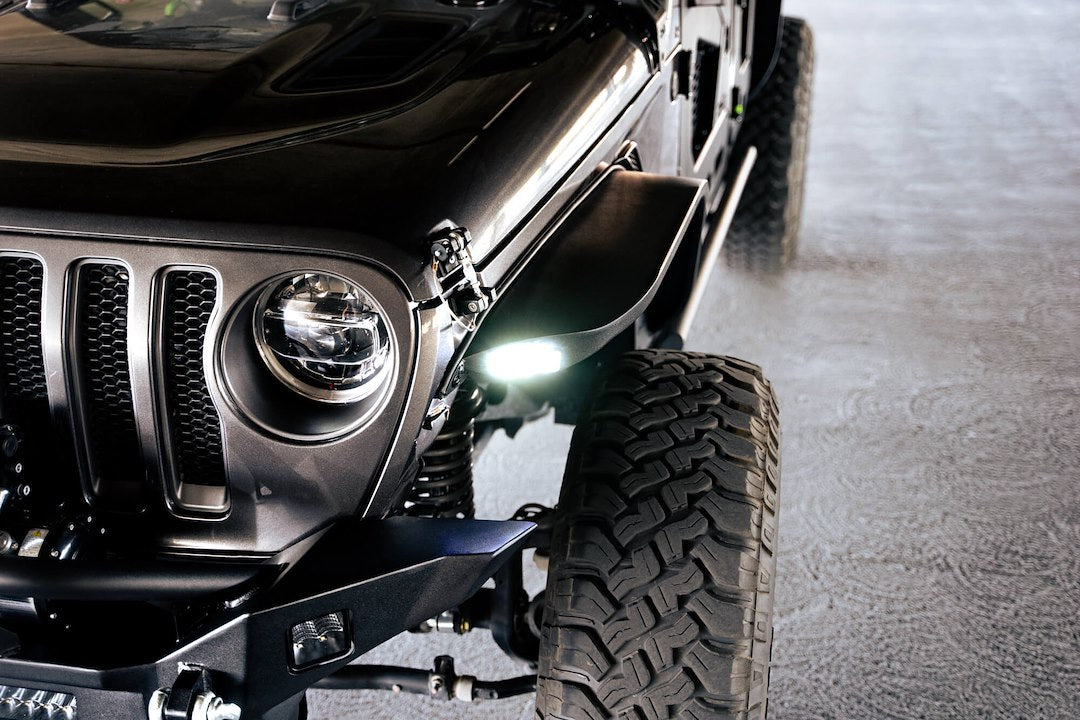 DV8 Offroad FDJL-07 Slim Flat Fender Flares