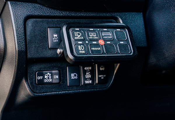 Cali Raised LED CR2401 Eight-Switch Dash/Console Control System - image 6
