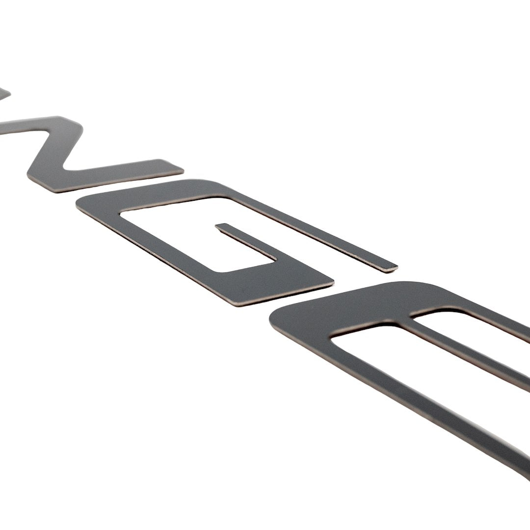 Putco 55563bpfd Black Platinum Ford Tailgate Lettering Kit