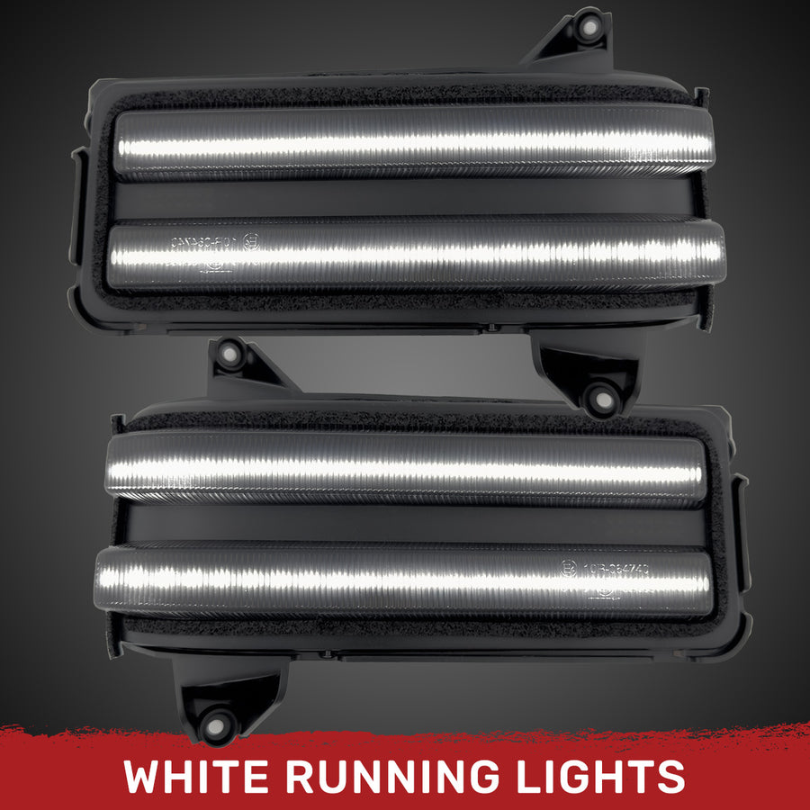 Recon 264253bk Silverado/Sierra Mirror Signal Light