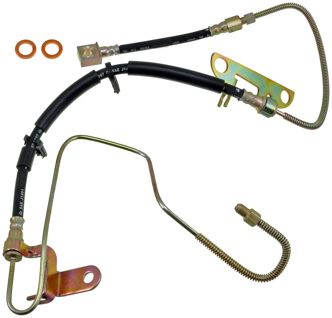 Dorman H620144 First Stop Banjo-to-Male Brake Hose - image 1