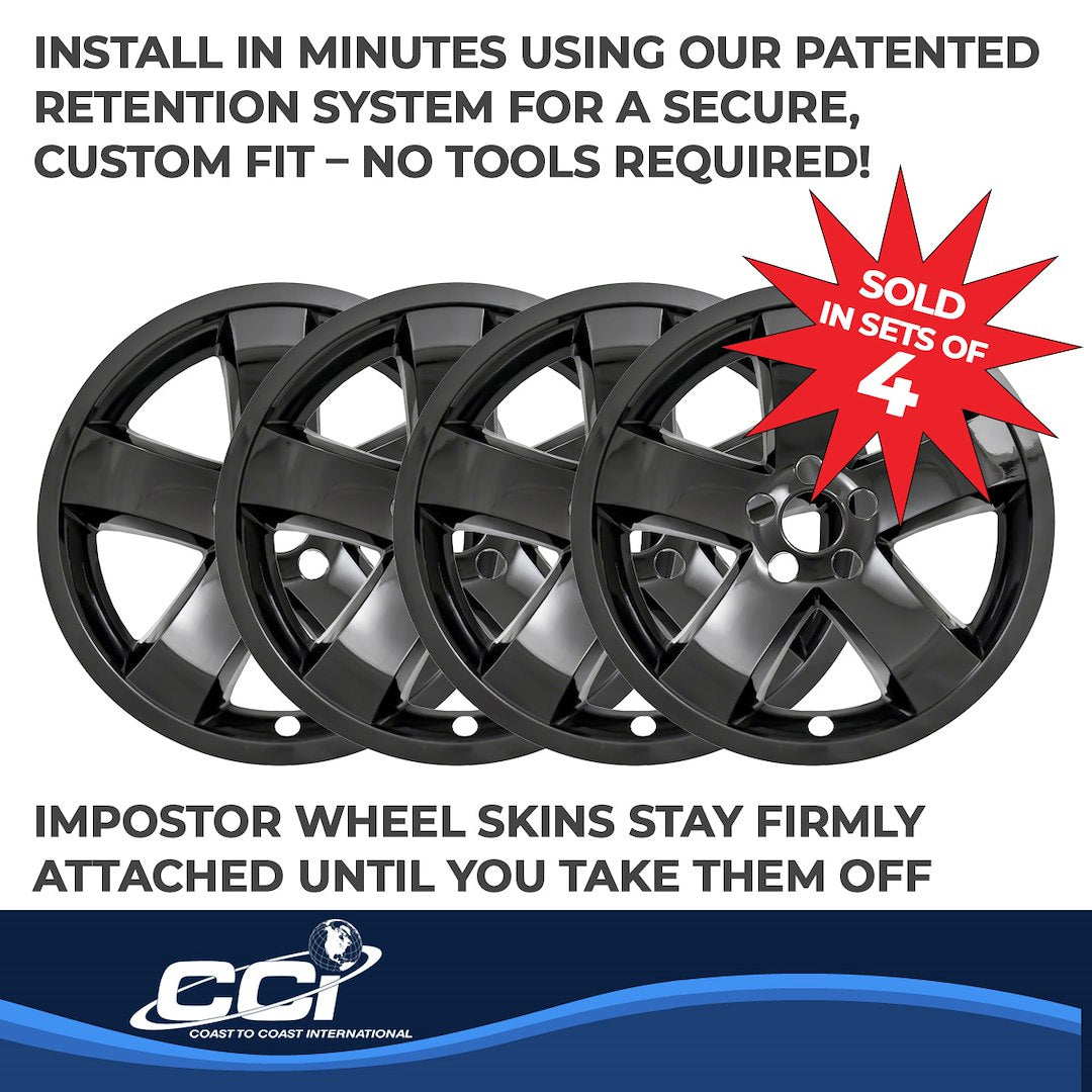 Coast To Coast IMP355BLK Charger 18-Inch Impostor Skins - image 4