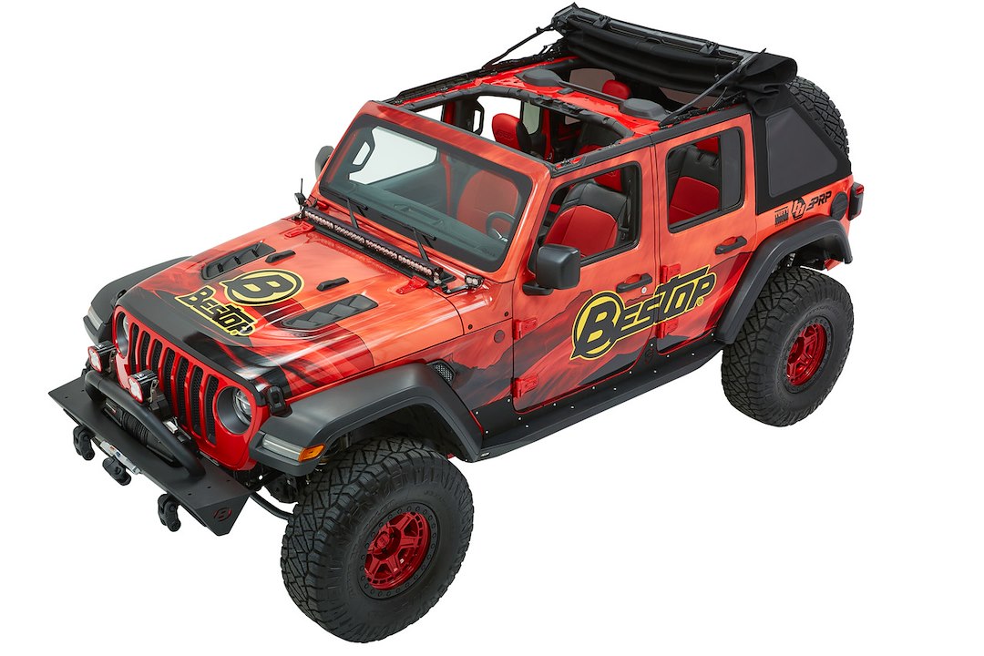 Bestop 50926-01 JL Trektop Ultra Hardware Component - image 3
