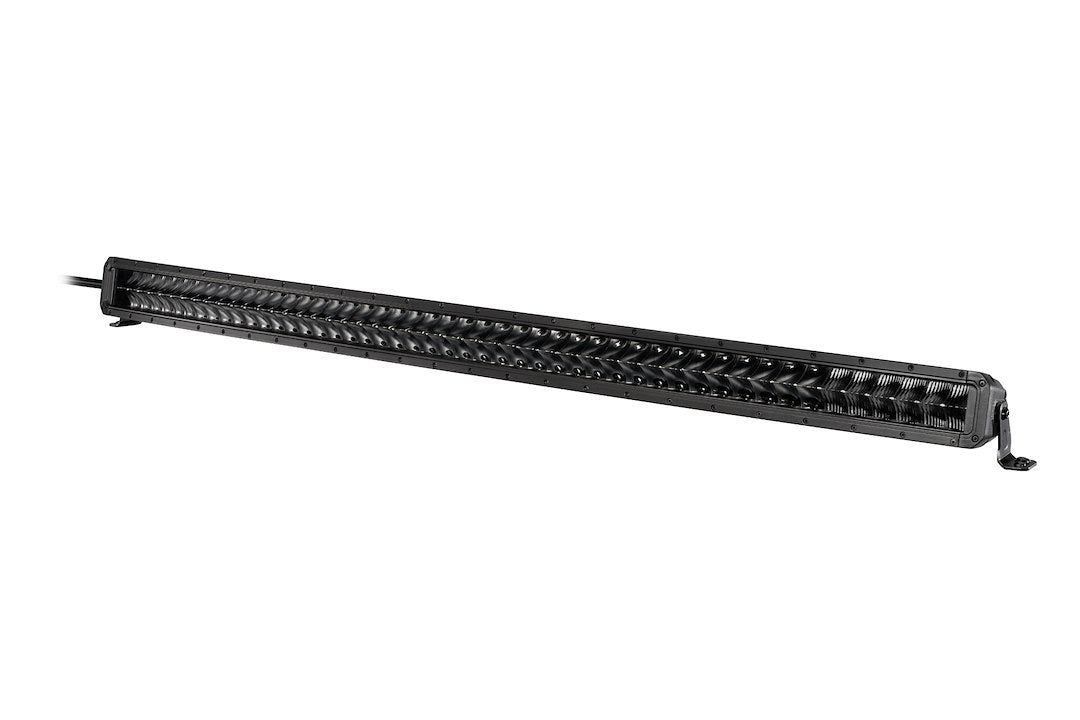 Hella 358197631 Curved Two-Row Black Magic Tough Bar