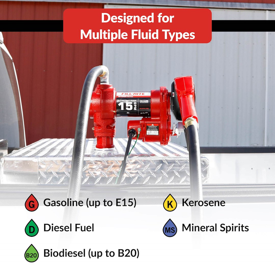 Fill-Rite Fr1210ha Automatic-Nozzle Liquid-Transfer Pump