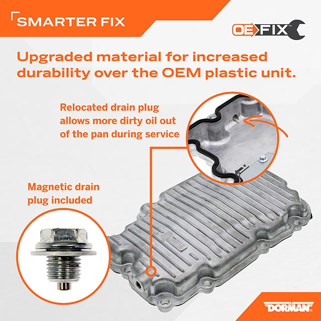 Dorman 264863 4.2-Quart Lower Engine Oil Pan - image 5
