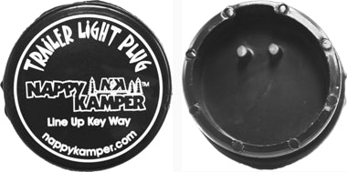AP Products Trailer Plug Cover (008100) – Color: Black