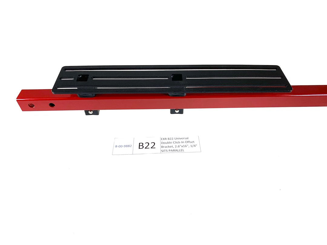 Exposed Rack 8-00-9882 Offset Double Rack Accessory Bracket