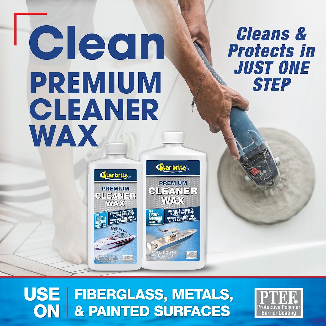 Star Brite 089632p One Step Restoring Cleaner Wax